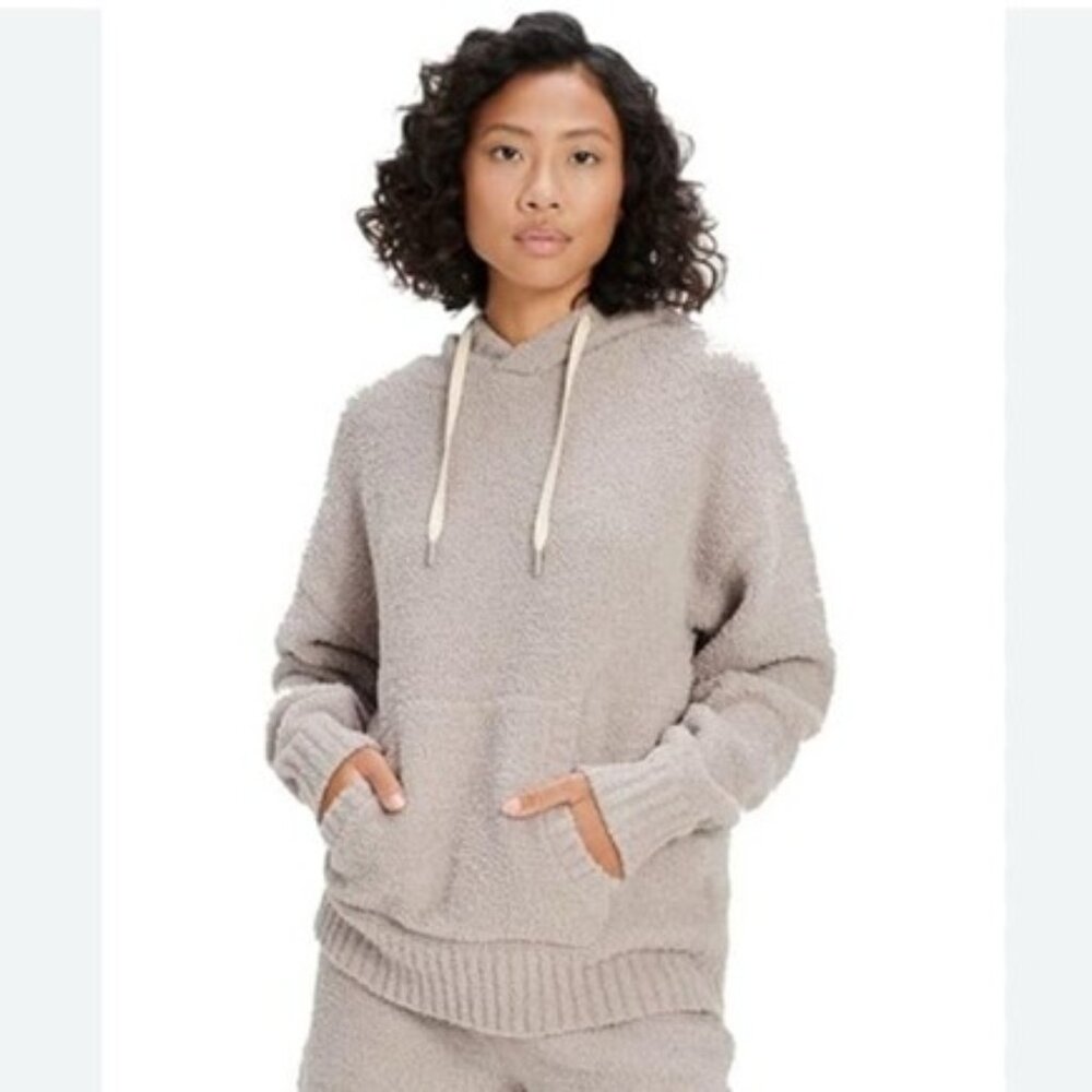UGG Asala Pullover Hoodie Beige Tan Size Large